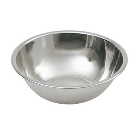 Nu Steel NuSteel TG-VB-5 5 qt. V Shaped Stainless Steel Bowl TG-VB-5